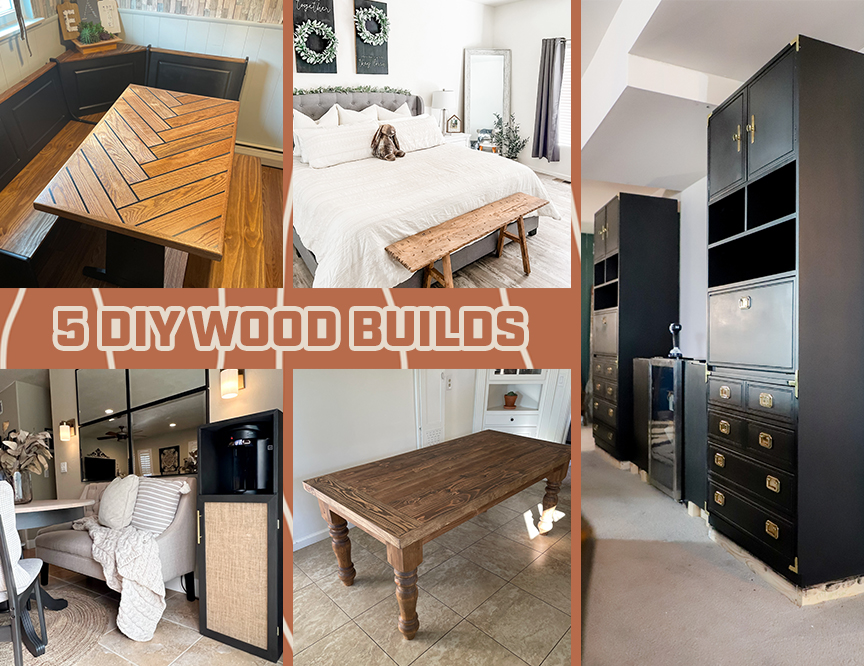 A Cut Above: 5 Wood Furniture DIYs from 5 HART Ambassadors 
