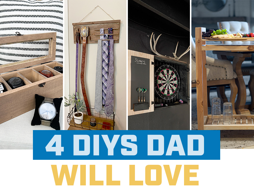 4 Giftable DIYs for Dad This Father’s Day