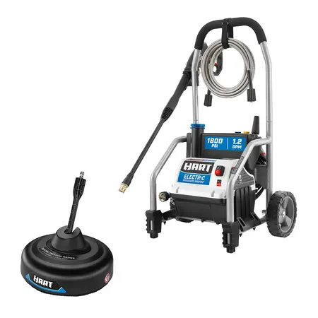 1800 PSI Electric Pressure Washer with Bonus Surface Cleaner