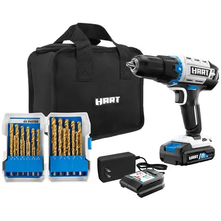 20V Cordless 1/2-inch Drill Kit with 29-Piece Accessory