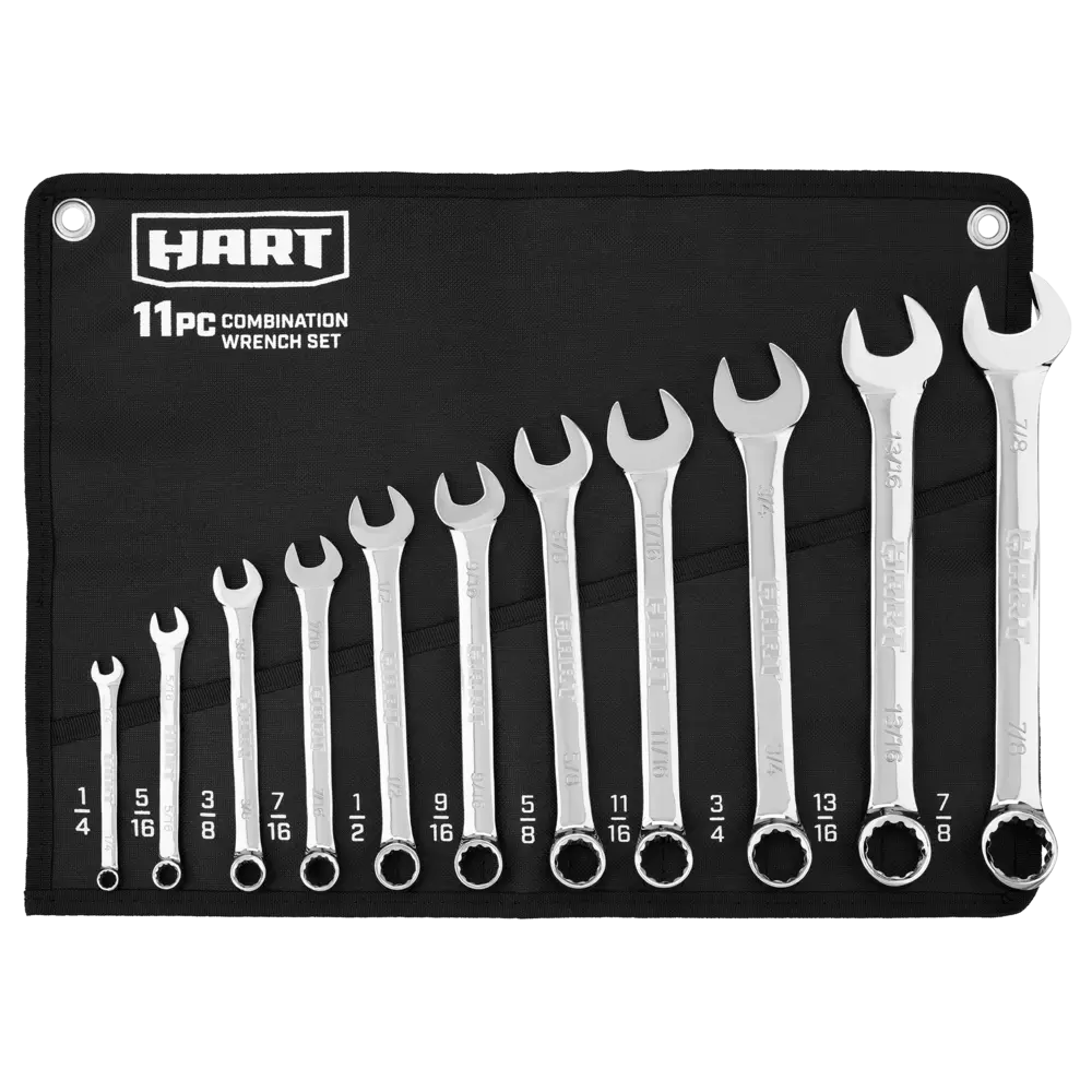 11 PC. SAE Combo Wrench Set banner image