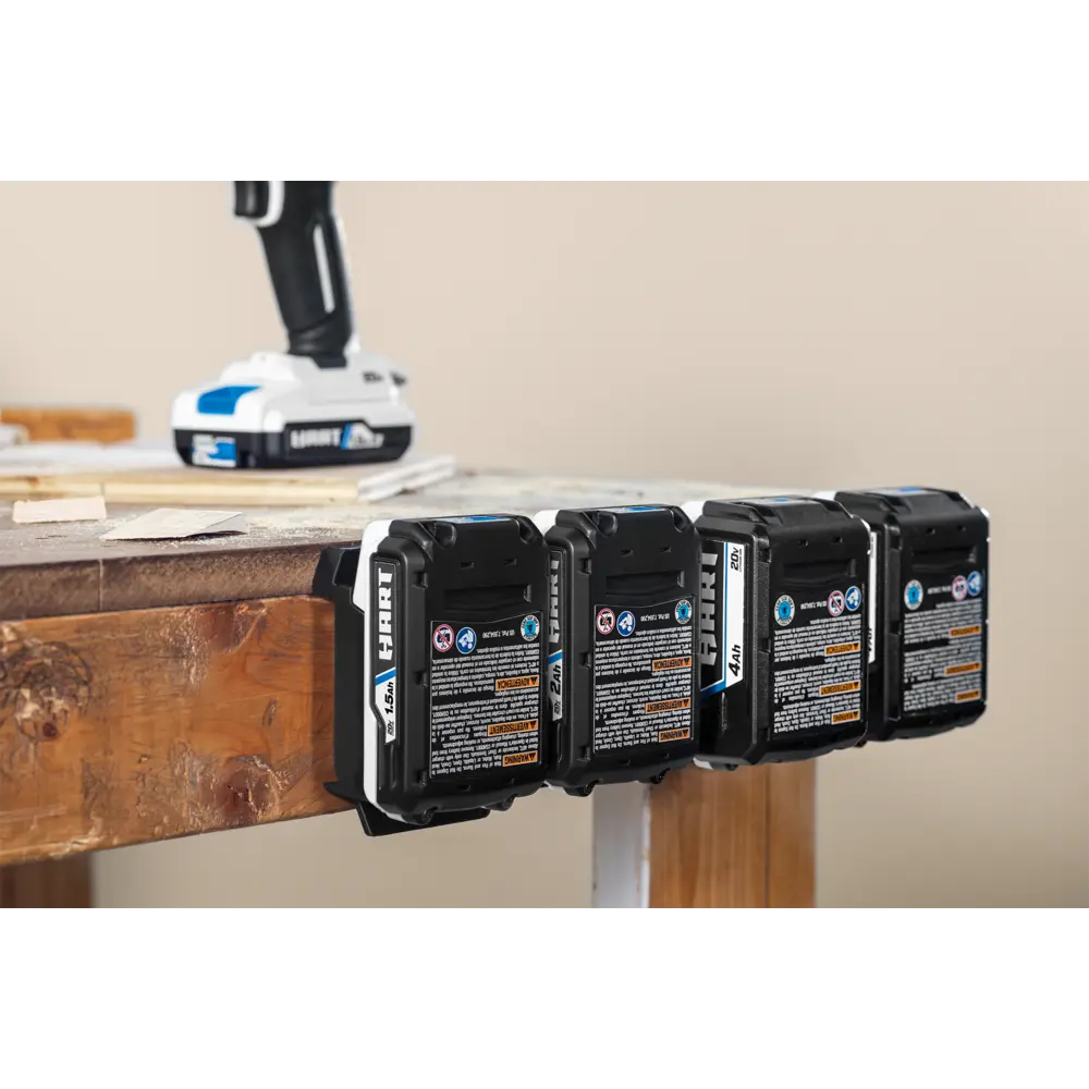 20V 4-Slot Battery Storagebanner image