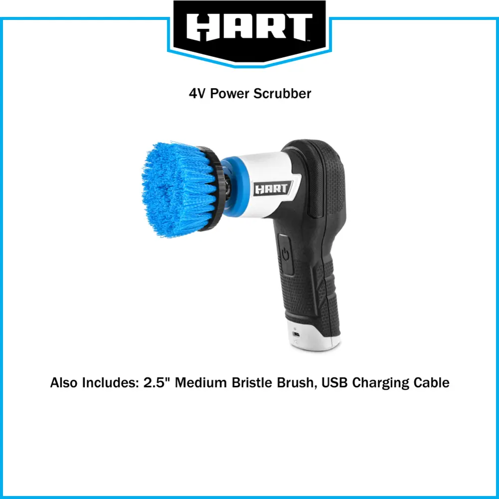 4V Power Scrubber - HART Tools