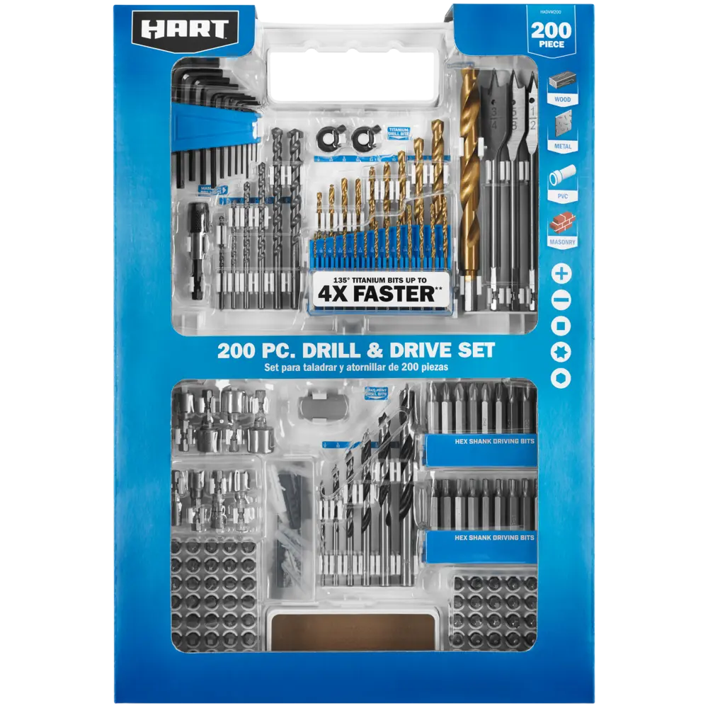 200 PC. Drill & Drive Setbanner image