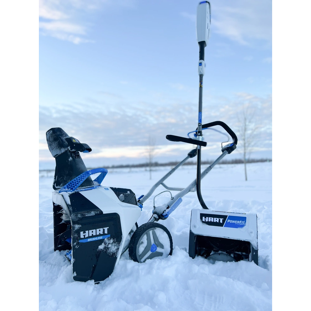 40V 18” Brushless Battery Powered Snow Blower Kit