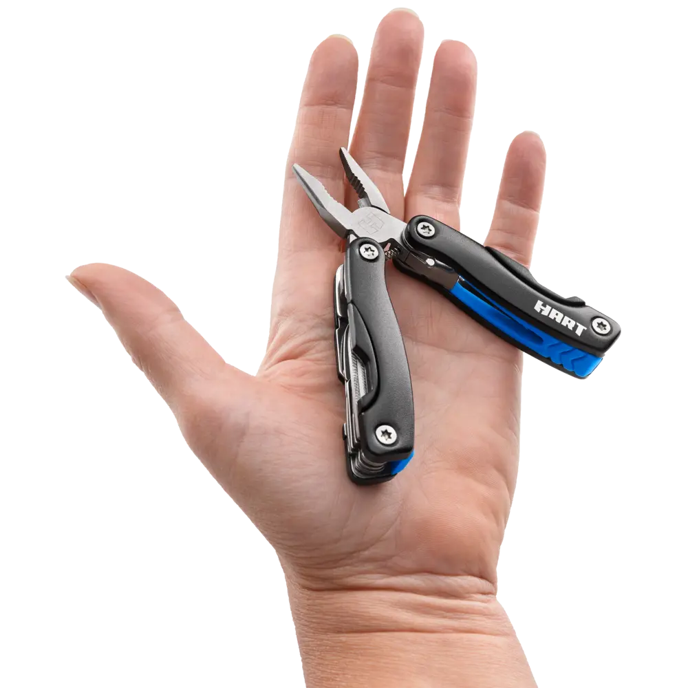 14-IN-1 Compact Multi-Tool with Storage Pouch
