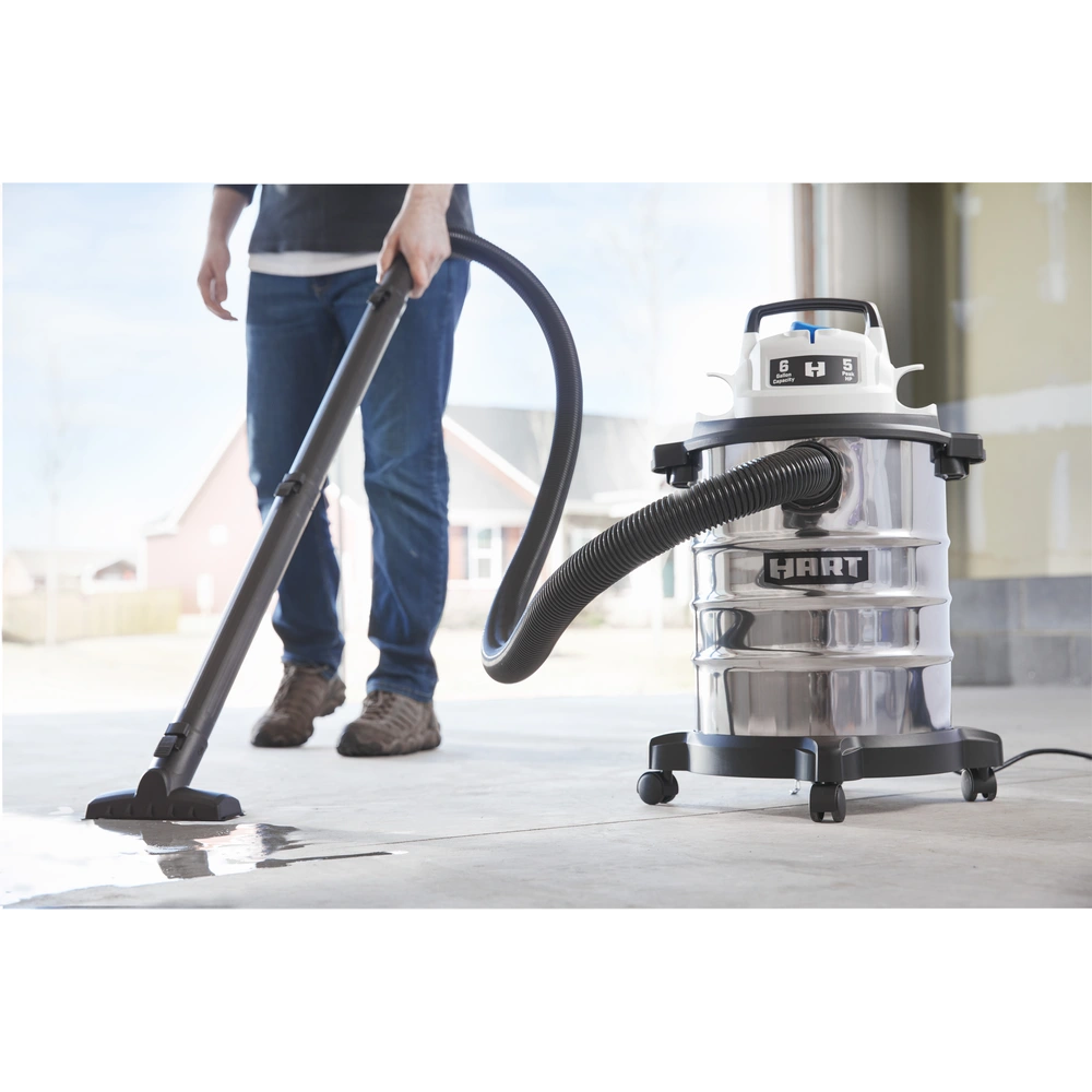 6 Gallon Stainless Steel Wet/Dry Vacuumbanner image