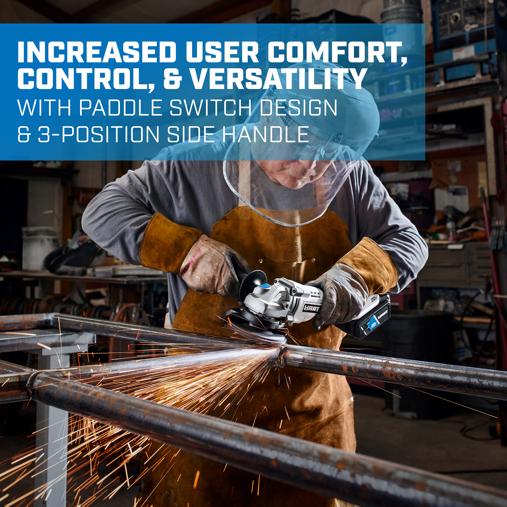 increased user comfort controls and versatility