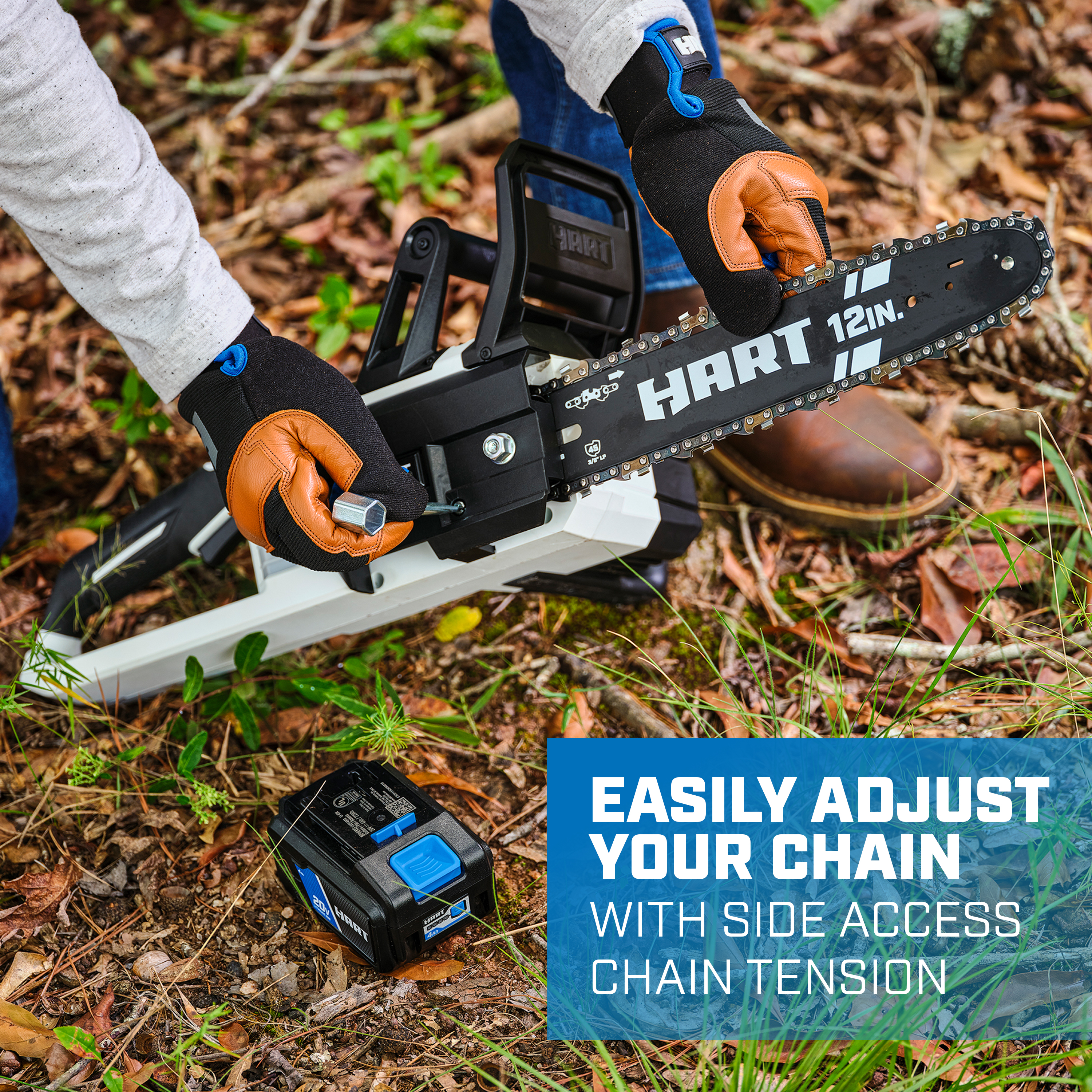 Easily Adjust Your Chain with Side Access Chain Tension