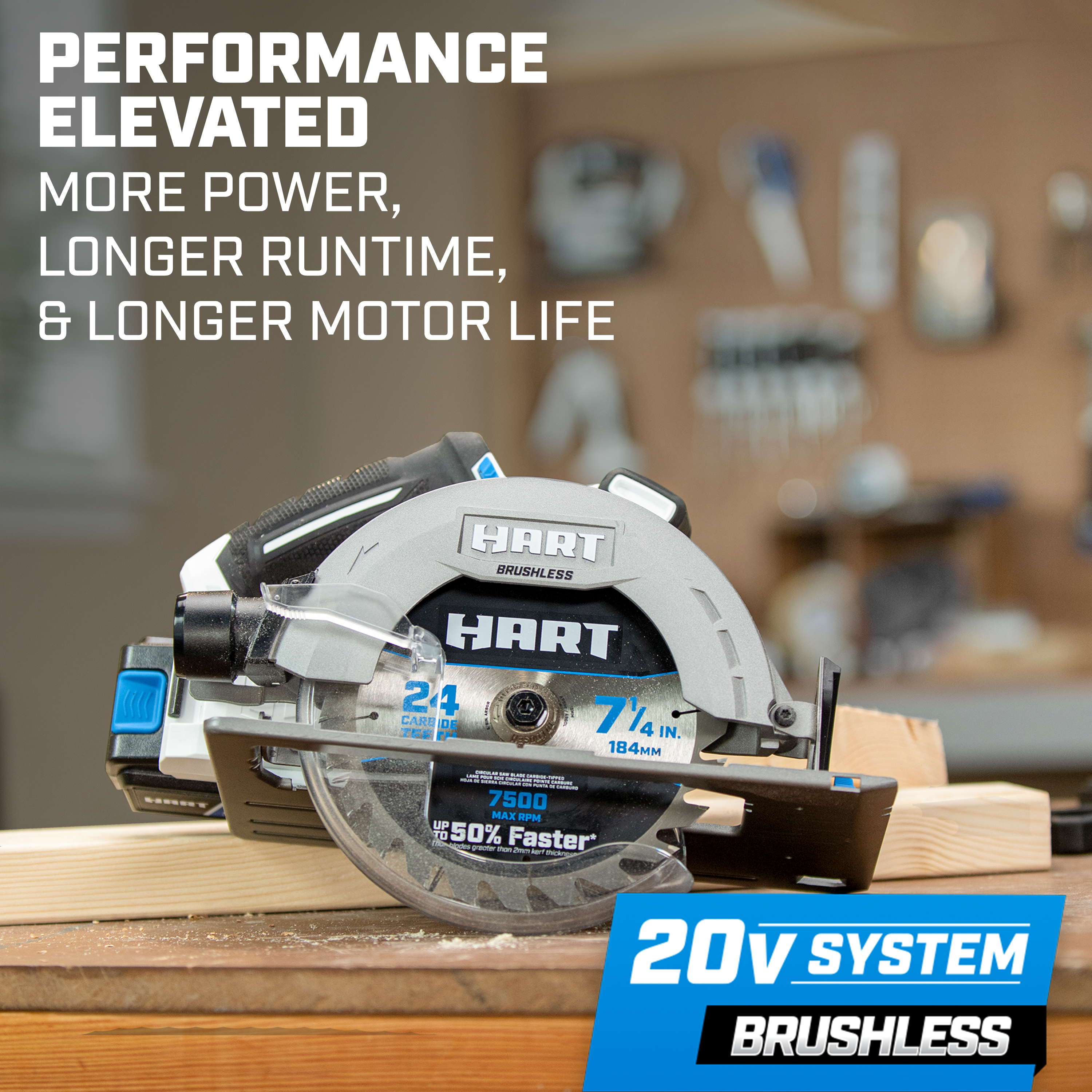 performance elevated more power longer runtime and longer motor life