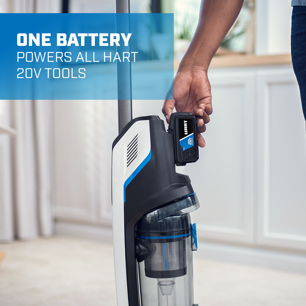 one battery powers all HART 20v tools