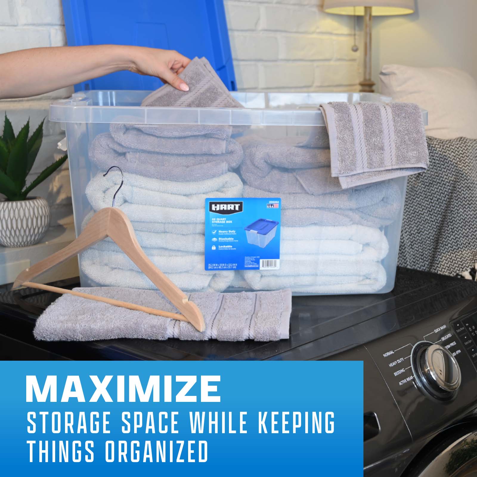 Maximize storage space while keeping things organized