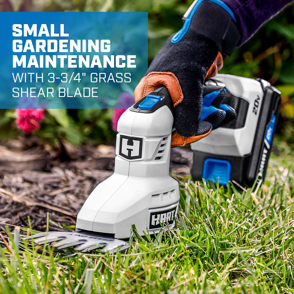 small gardening maintenance  with 3-3/4" grass shear blade 