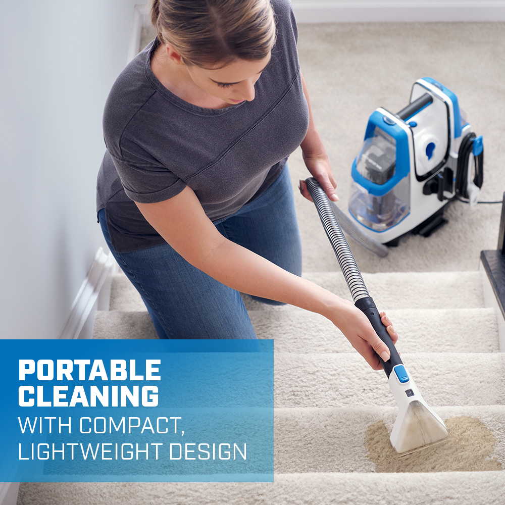 portable cleaning with compact lightweight design 