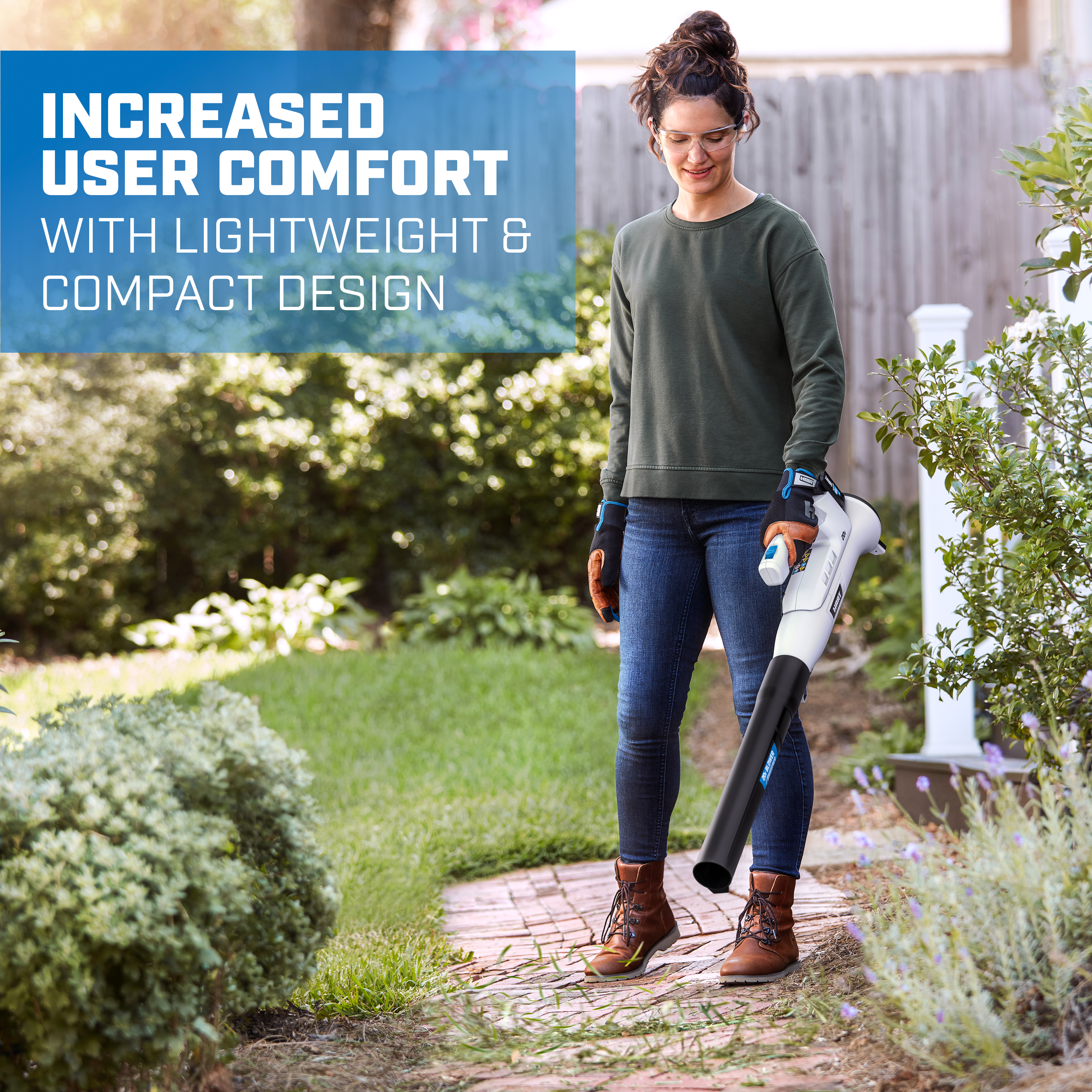 Increased User Comfort with Lightweight & Compact Design