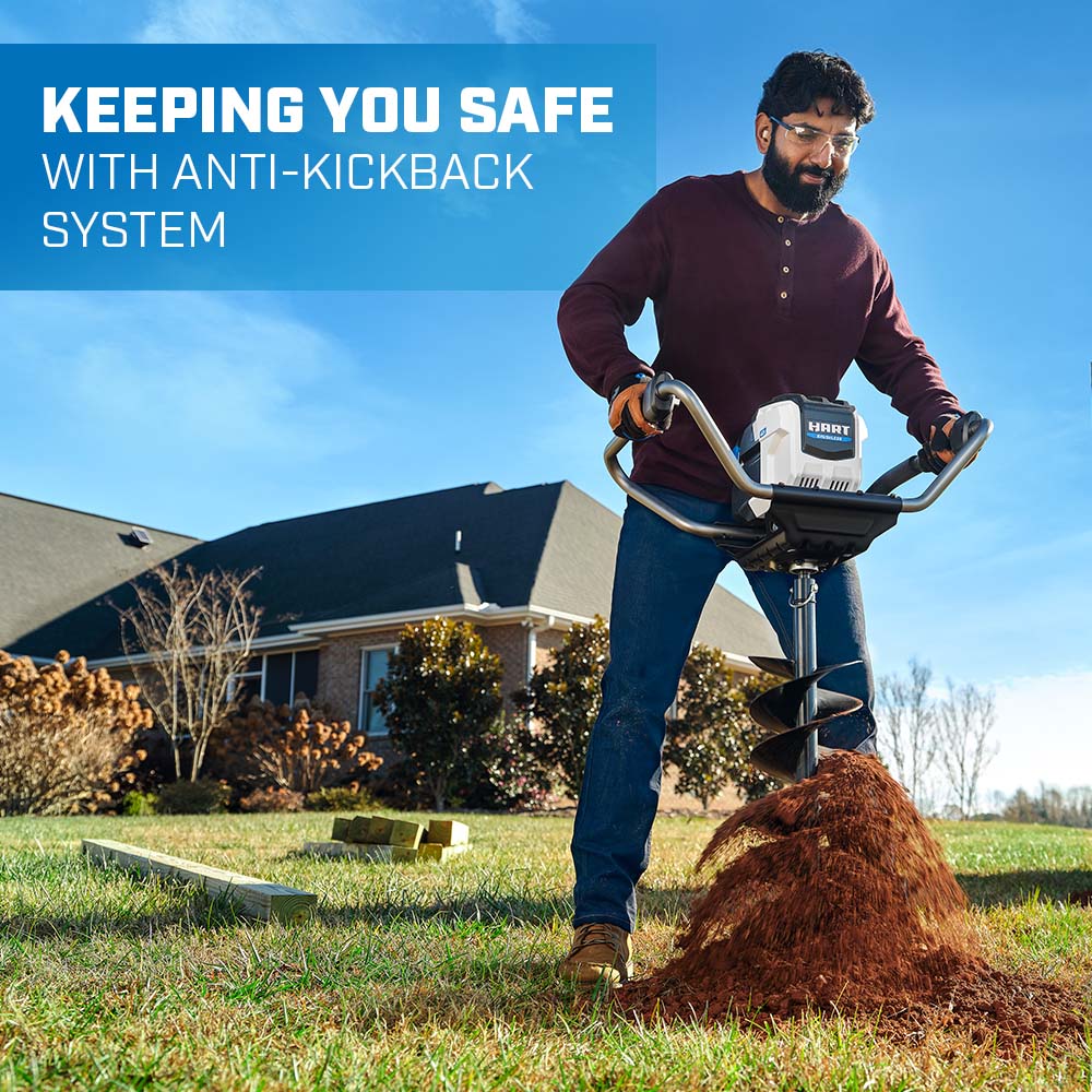 keeping you safe with anti kick back system 