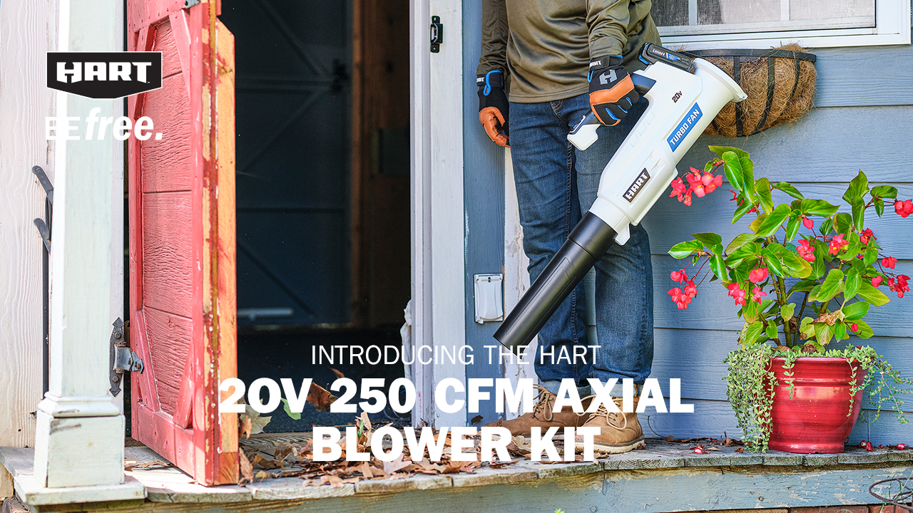 20V 250 CFM Cordless Blower Kit