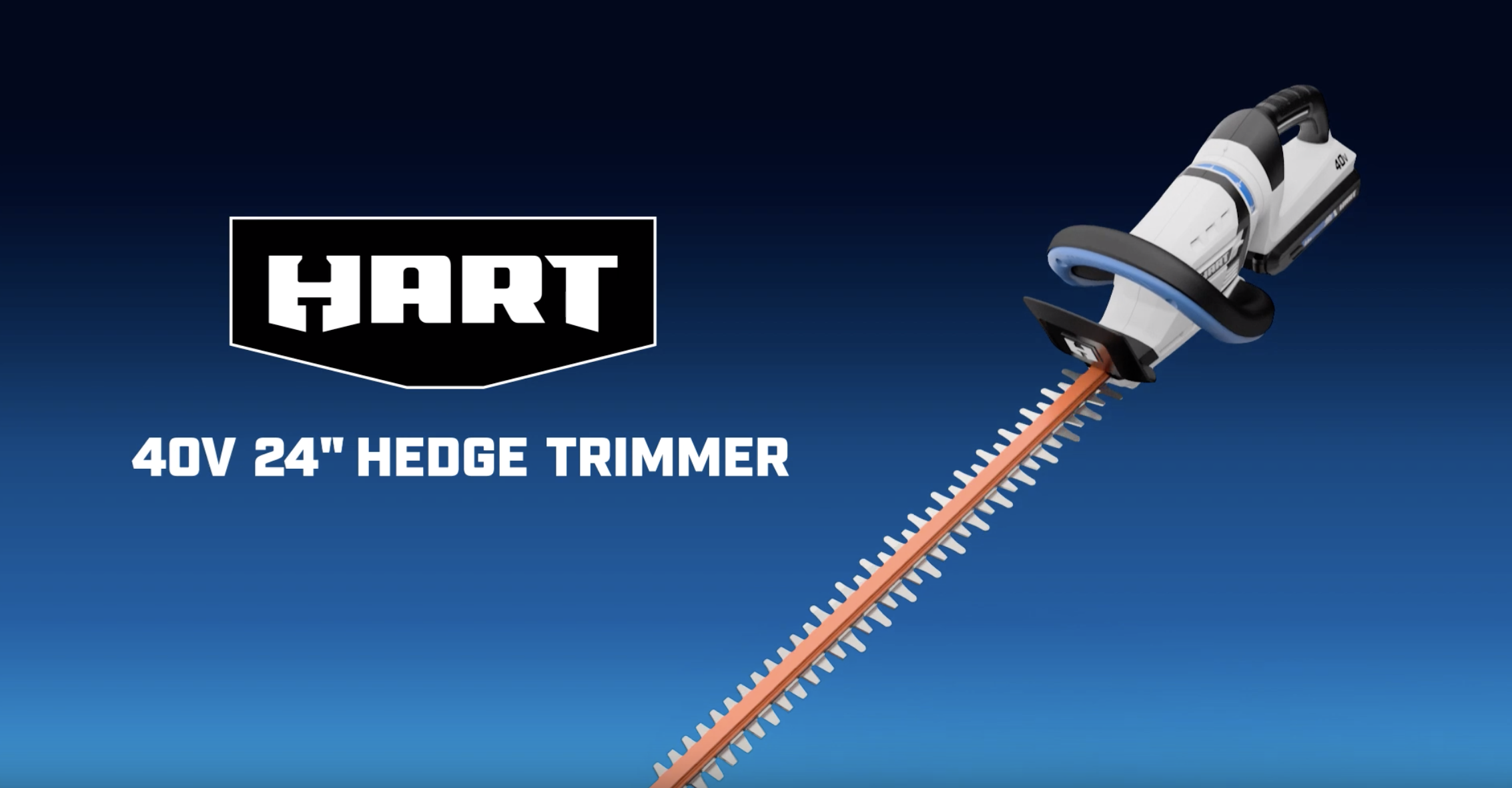 40V 24" Hedge Trimmer Kitbanner image