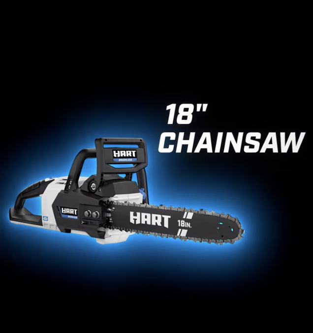 40V Supercharge Brushless 18" Chainsaw Kit