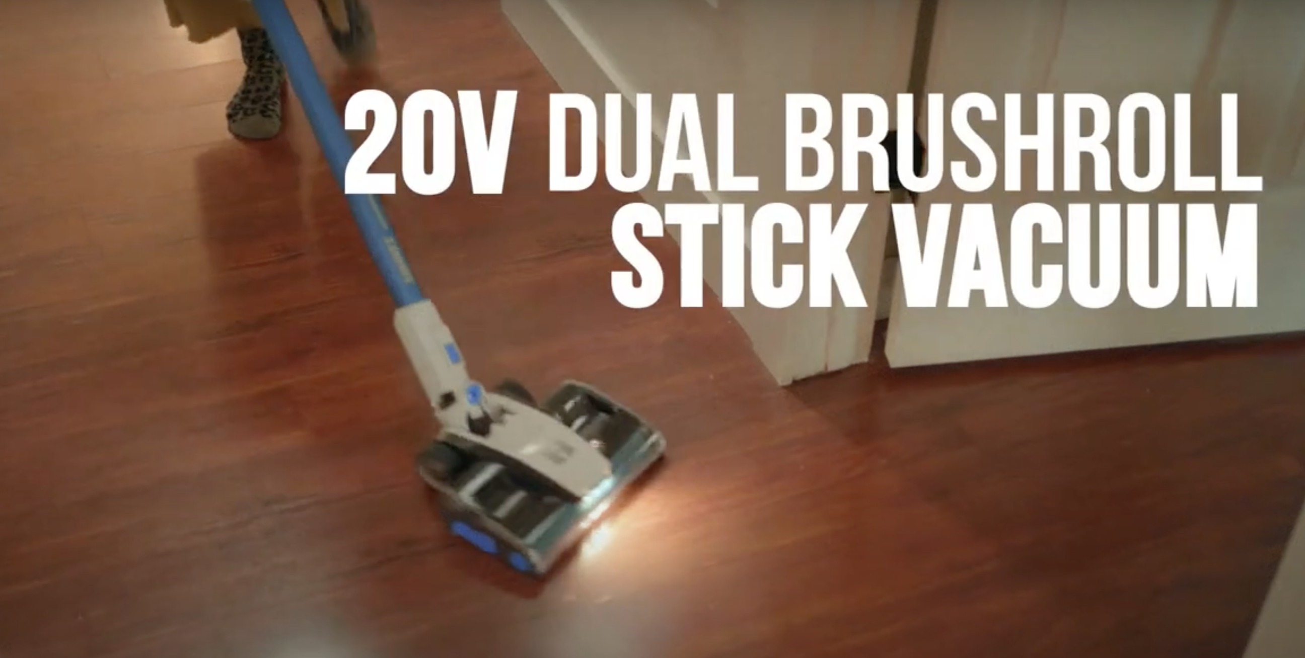 20V Cordless Stick Vacuum Kit with Dual Brush Roll