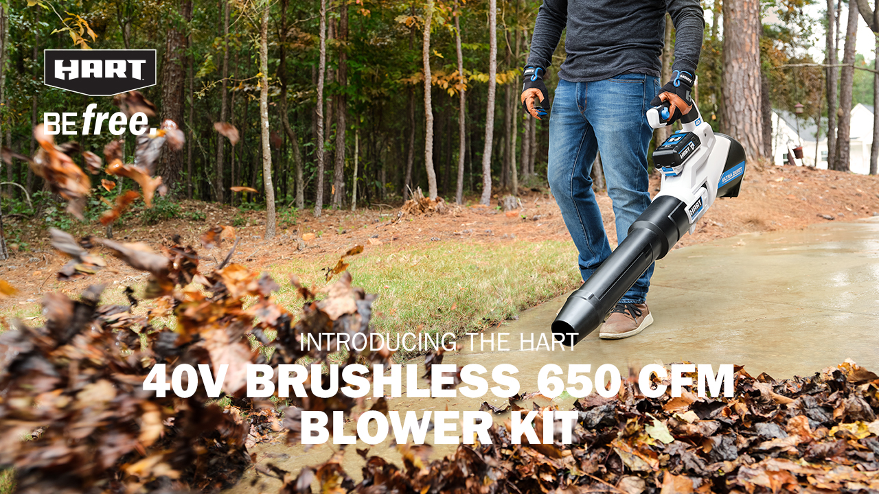 40V Brushless 650 CFM Blower Kitbanner image