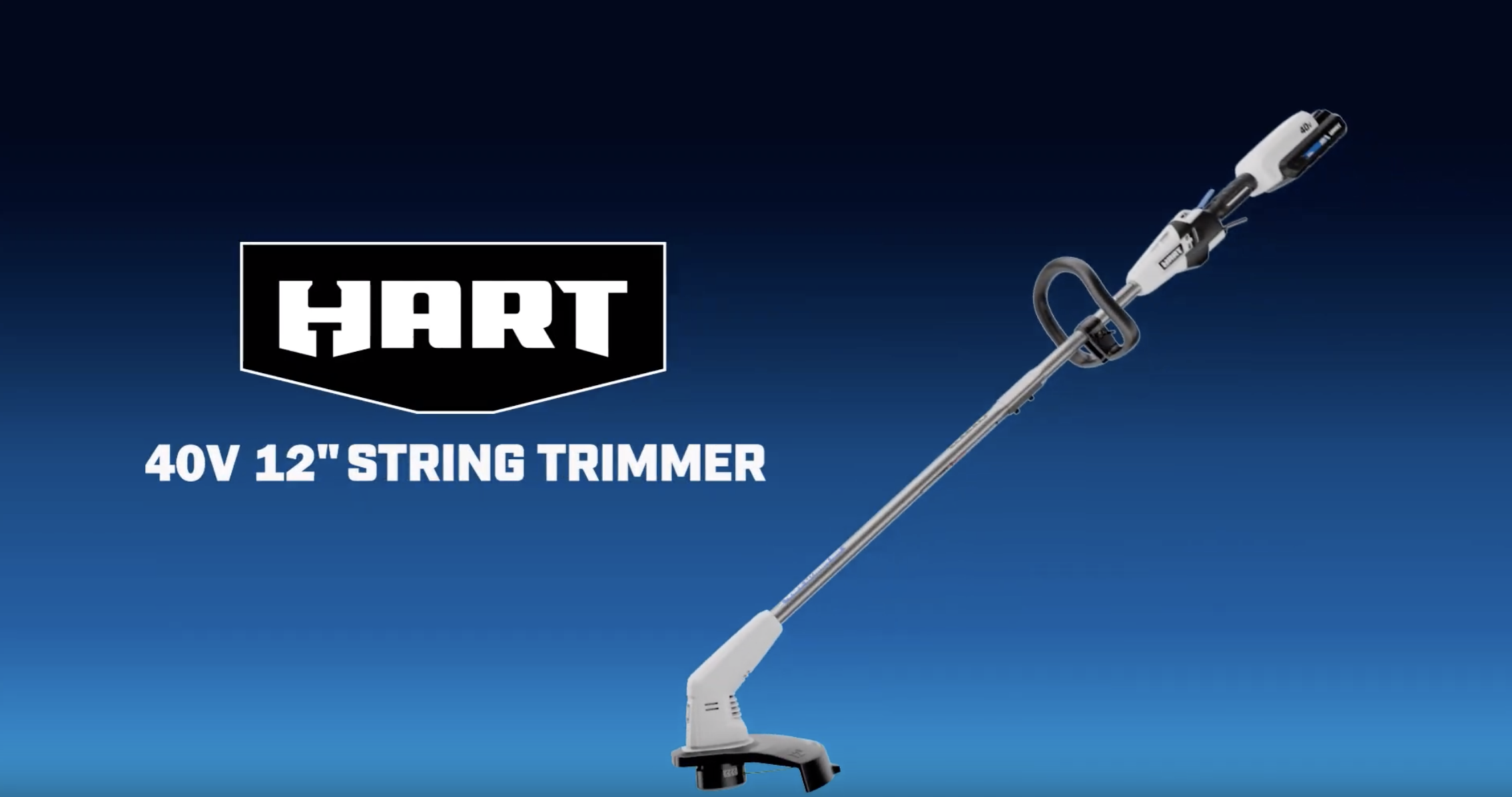 40V 12" String Trimmer & Blower/Sweeper Kitbanner image
