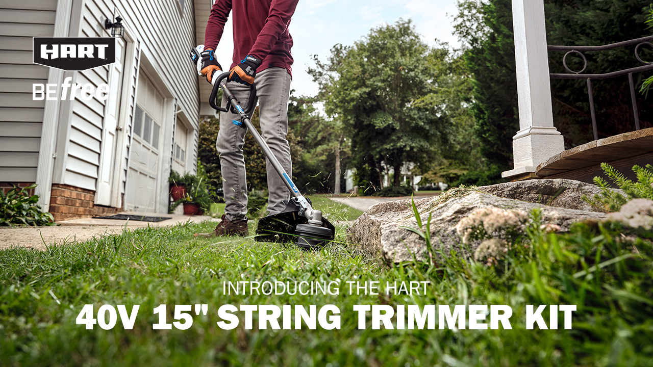 40V 15" String Trimmer Kit- Attachment Capablebanner image