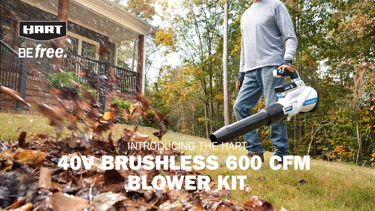 40V Brushless 600 CFM Blower Kit