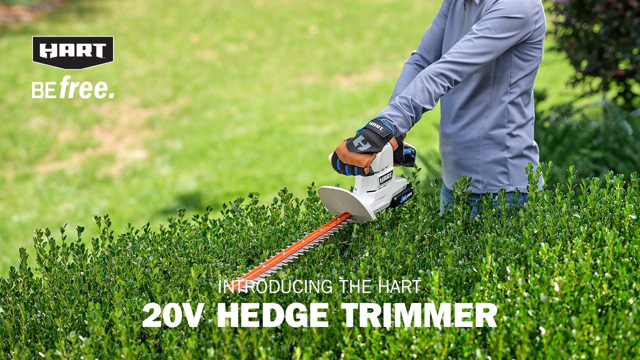HR 20V 18" Cordless Hedge Trimmer Kit