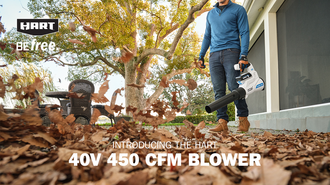 40V 450 CFM Cordless Blower Kit