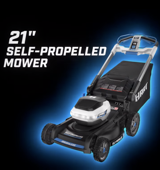 40V Supercharge Brushless 21” Self-Propelled Mower Kitbanner image