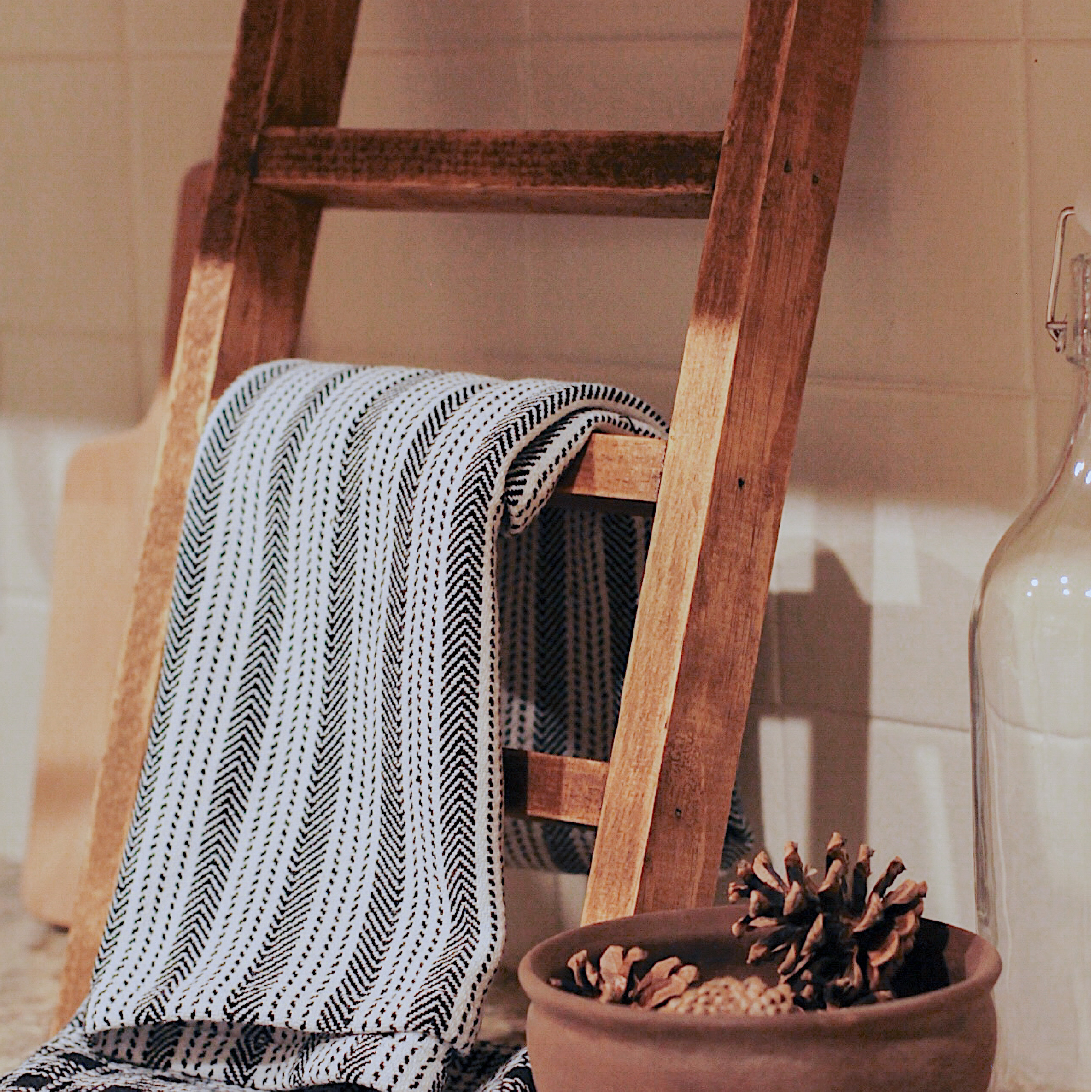 Kitchen Towel Ladder