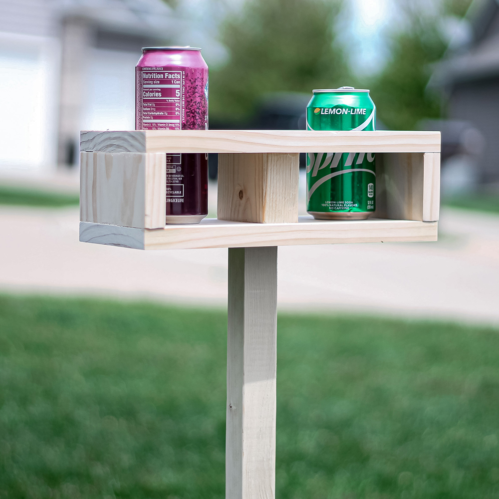 DIY Outdoor Beverage Stake